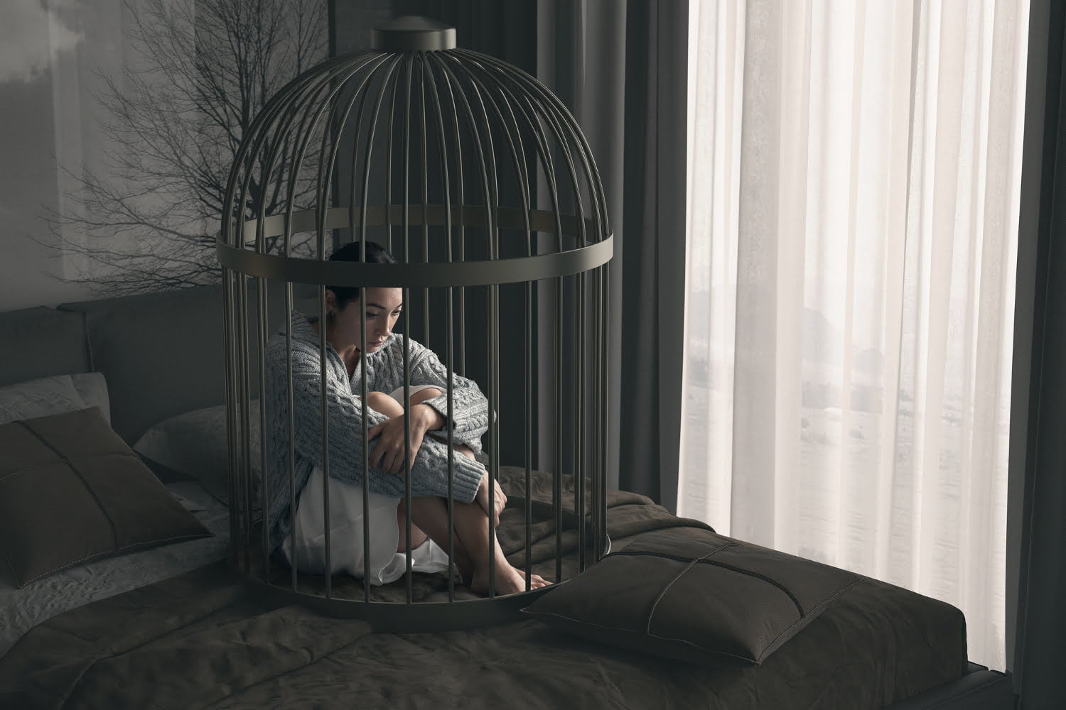 العزلة بسبب الاكتئاب: وطرق الخروج منها