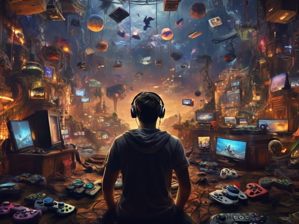 9 أمور تسبب إدمان الألعاب الإلكترونية 1 9 أمور تسبب إدمان الألعاب الإلكترونية